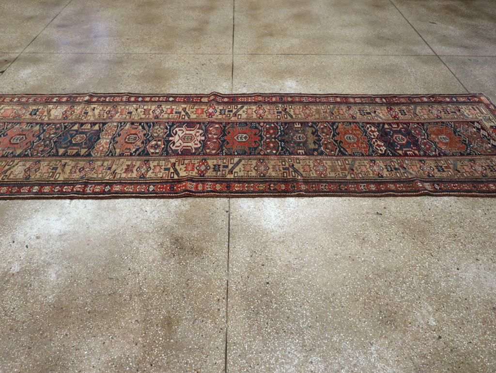 Antique Persian Kurdish Runner, No.22295 - Galerie Shabab