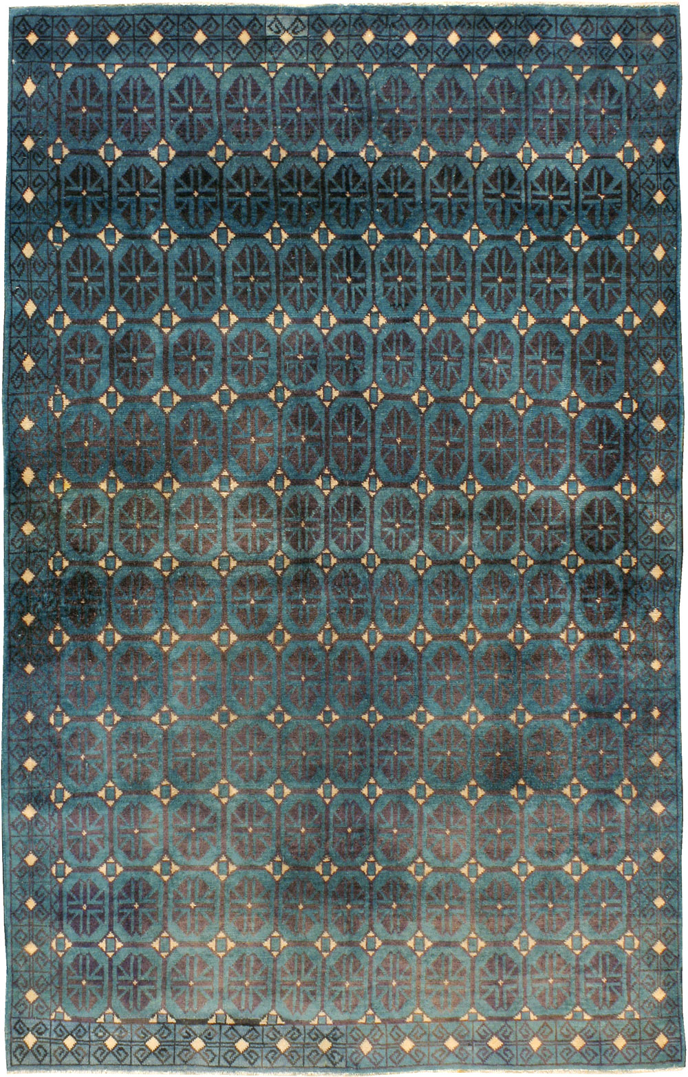 Vintage Persian Kashan Rug, No.22299 - Galerie Shabab