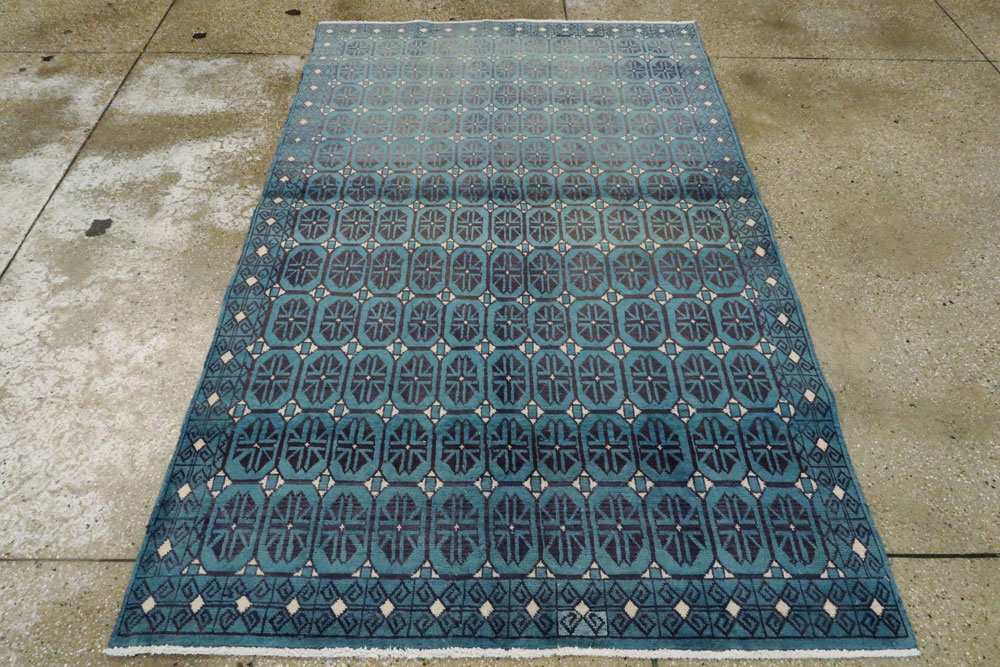 Vintage Persian Kashan Rug, No.22299 - Galerie Shabab