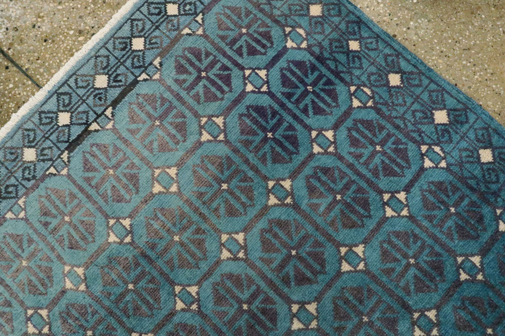 Vintage Persian Kashan Rug, No.22299 - Galerie Shabab