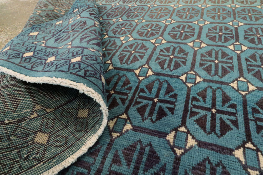 Vintage Persian Kashan Rug, No.22299 - Galerie Shabab