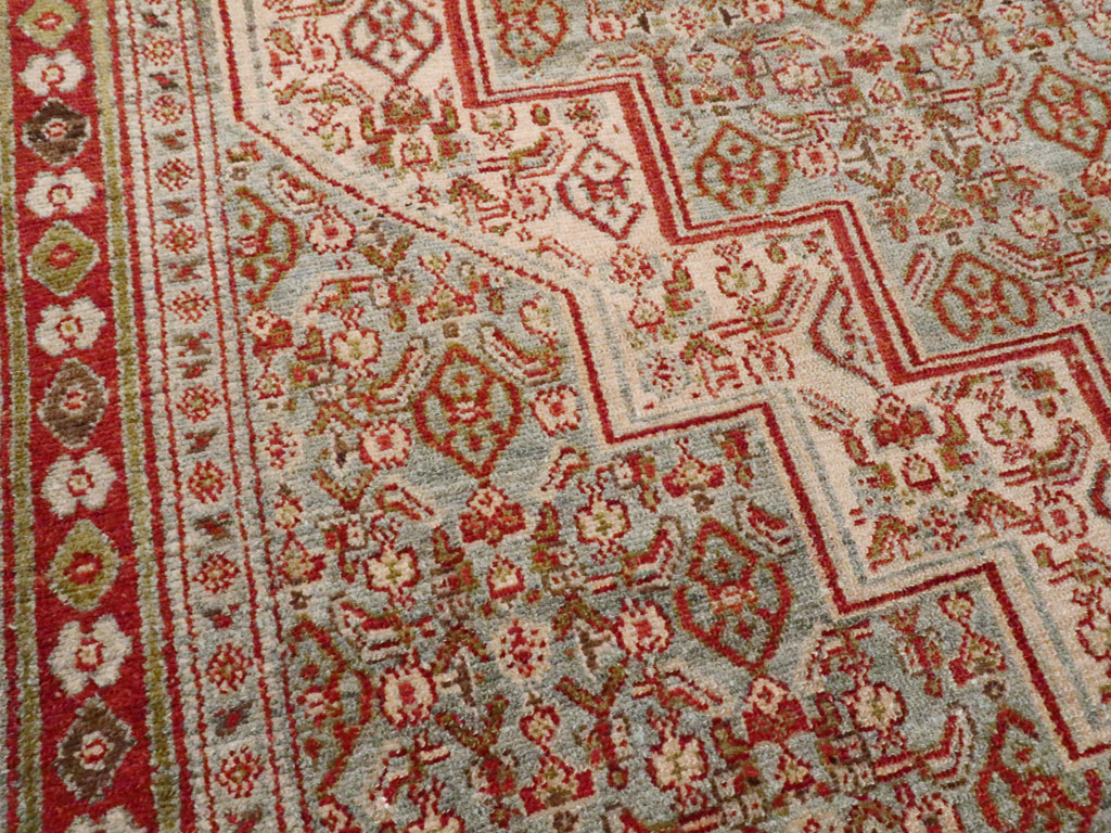 Antique Persian Senneh Rug, No.22301 - Galerie Shabab