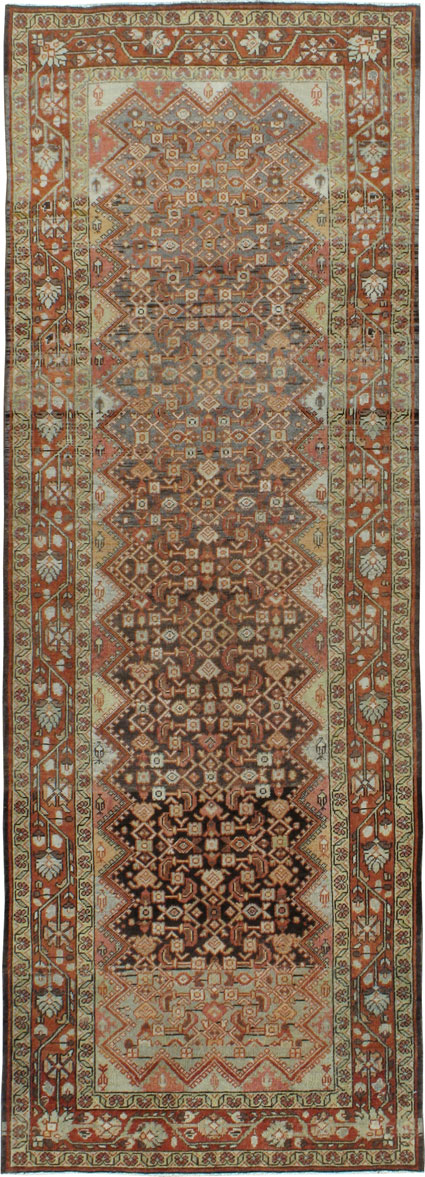 Antique Malayer Runner, No.22302 - Galerie Shabab