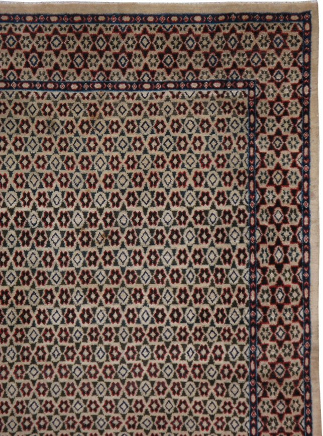 Vintage Kashan Carpet, No.22304 - Galerie Shabab