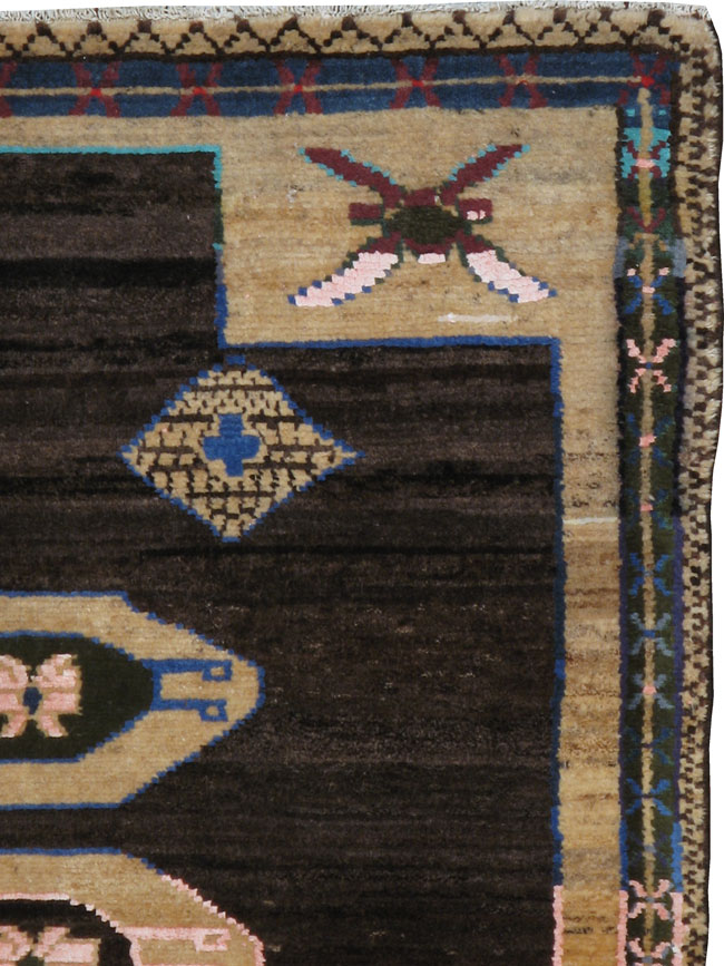 Vintage Gabbeh Rug, No.22311 - Galerie Shabab