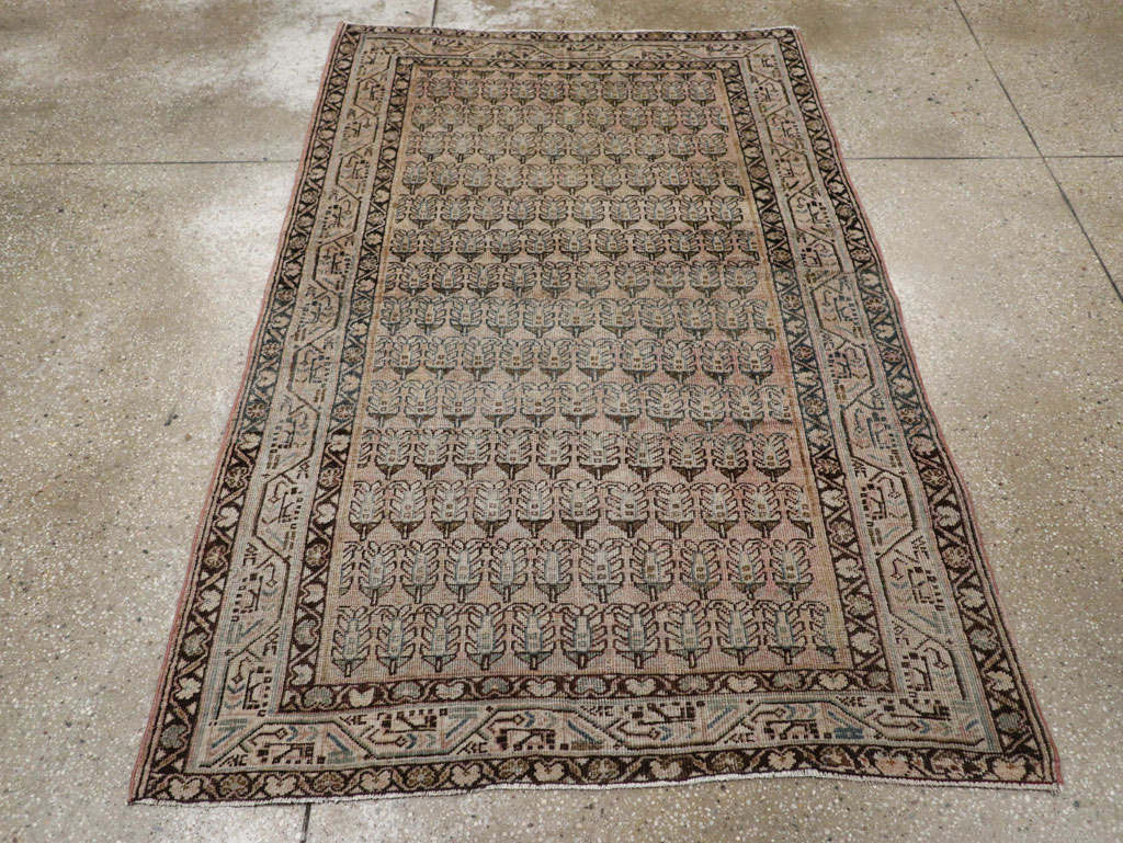 Vintage Persian Mahal Rug, No.22315 - Galerie Shabab