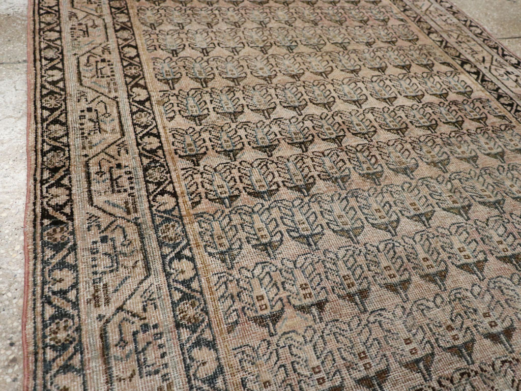 Vintage Persian Mahal Rug, No.22315 - Galerie Shabab