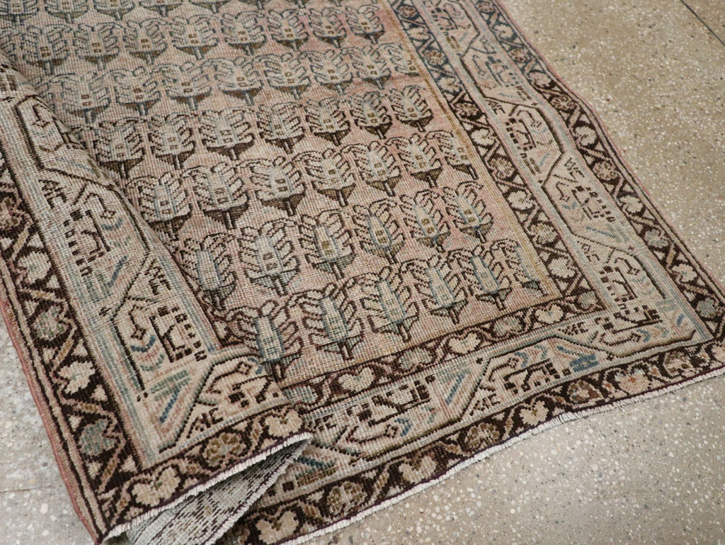 Vintage Persian Mahal Rug, No.22315 - Galerie Shabab