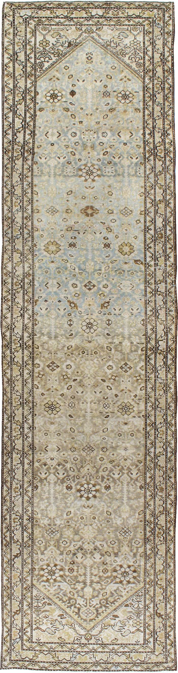 Vintage Persian Malayer Runner, No.22318 - Galerie Shabab