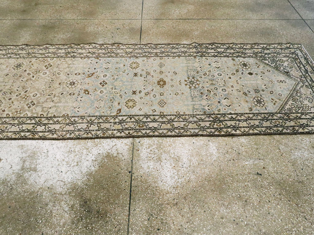 Vintage Persian Malayer Runner, No.22318 - Galerie Shabab