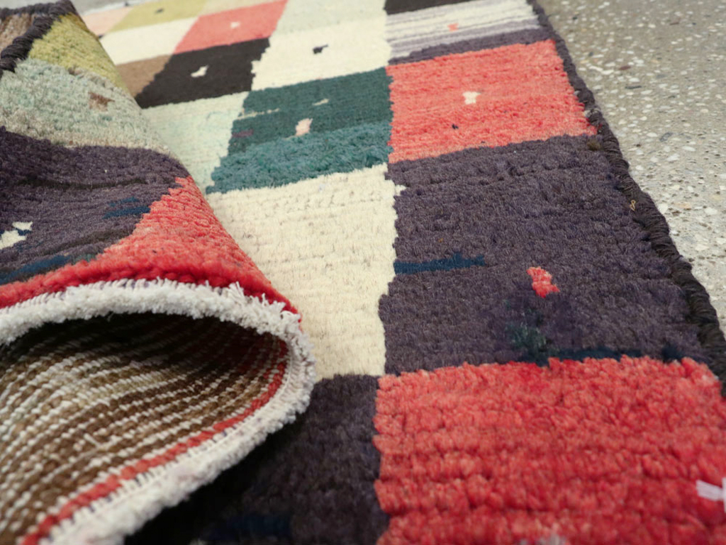 Vintage Persian Gabbeh Rug, No.22319 - Galerie Shabab