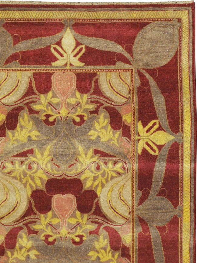 Modern Indian Donegal Room Size Rug, No.22329 - Galerie Shabab