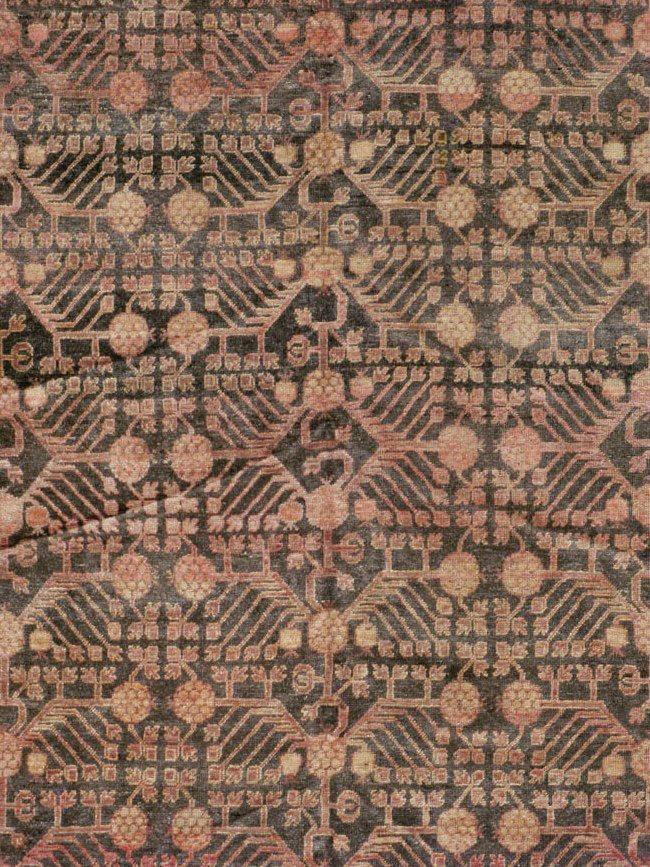 Antique East Turkestan Khotan Carpet, No.22331 - Galerie Shabab