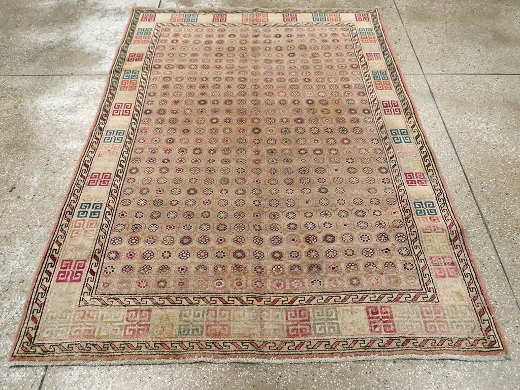 Antique Indian Agra Rug, No.22335 - Galerie Shabab