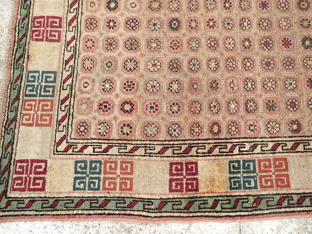 Antique Indian Agra Rug, No.22335 - Galerie Shabab