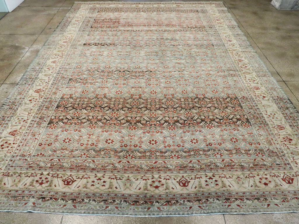 Vintage Persian Malayer Carpet, No.22337 - Galerie Shabab