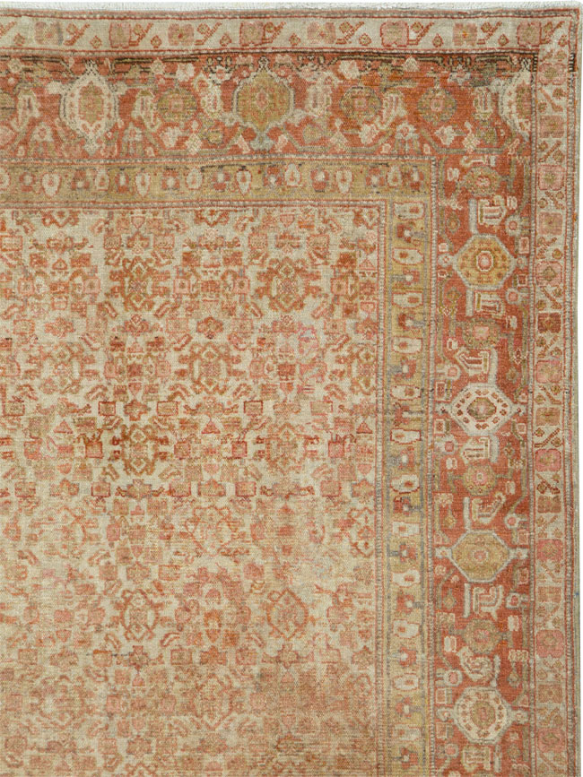 Antique Persian Senneh Rug, No.22338 - Galerie Shabab