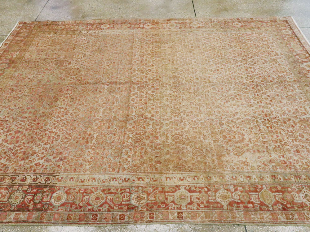 Antique Persian Senneh Rug, No.22338 - Galerie Shabab
