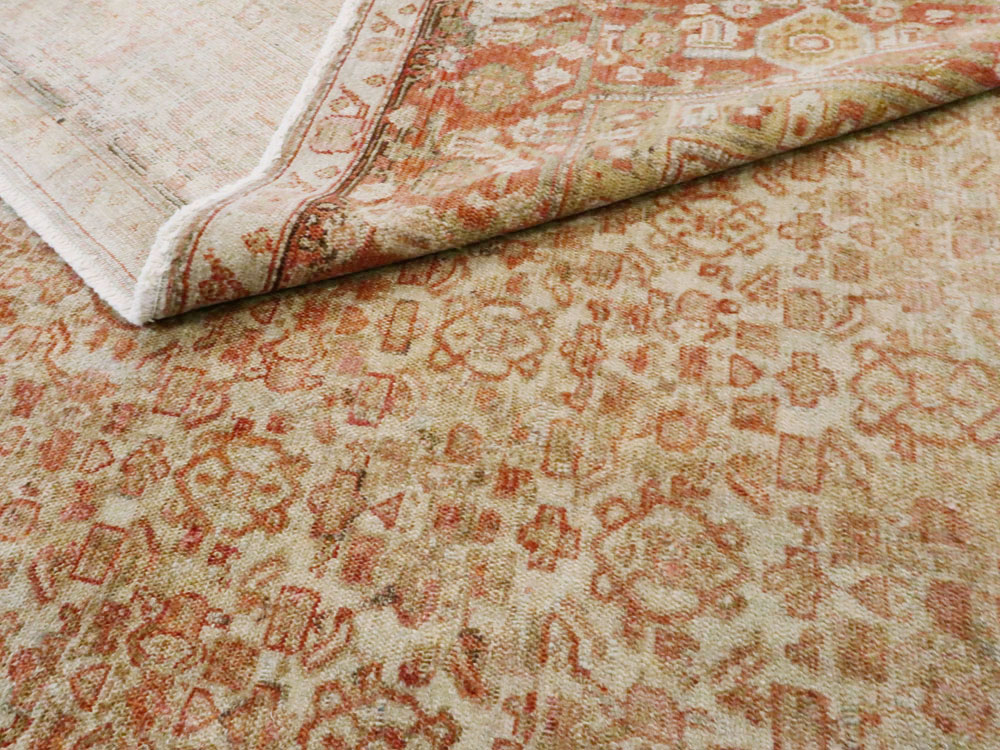 Antique Persian Senneh Rug, No.22338 - Galerie Shabab