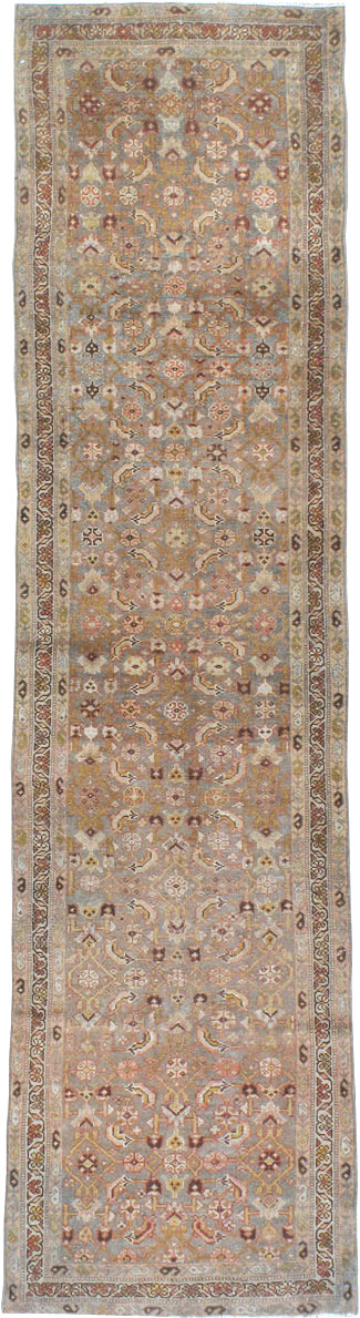 Vintage Persian Malayer Runner, No.22341 - Galerie Shabab