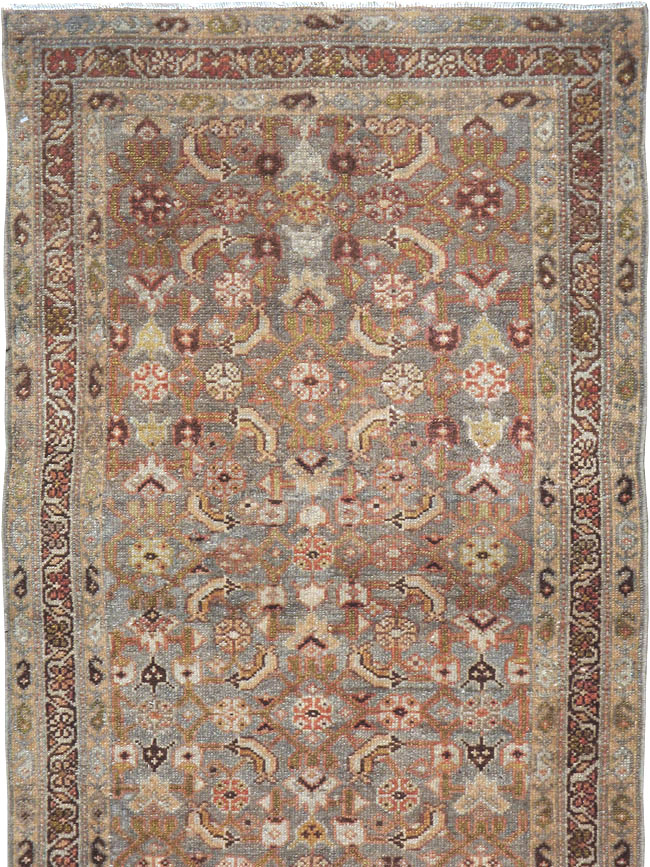 Vintage Persian Malayer Runner, No.22341 - Galerie Shabab