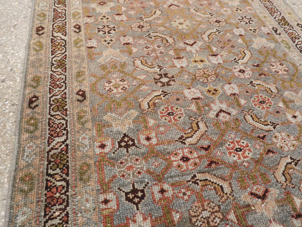 Vintage Persian Malayer Runner, No.22341 - Galerie Shabab