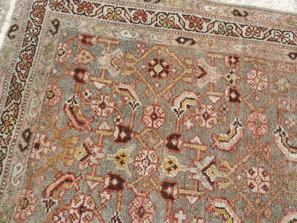 Vintage Persian Malayer Runner, No.22341 - Galerie Shabab