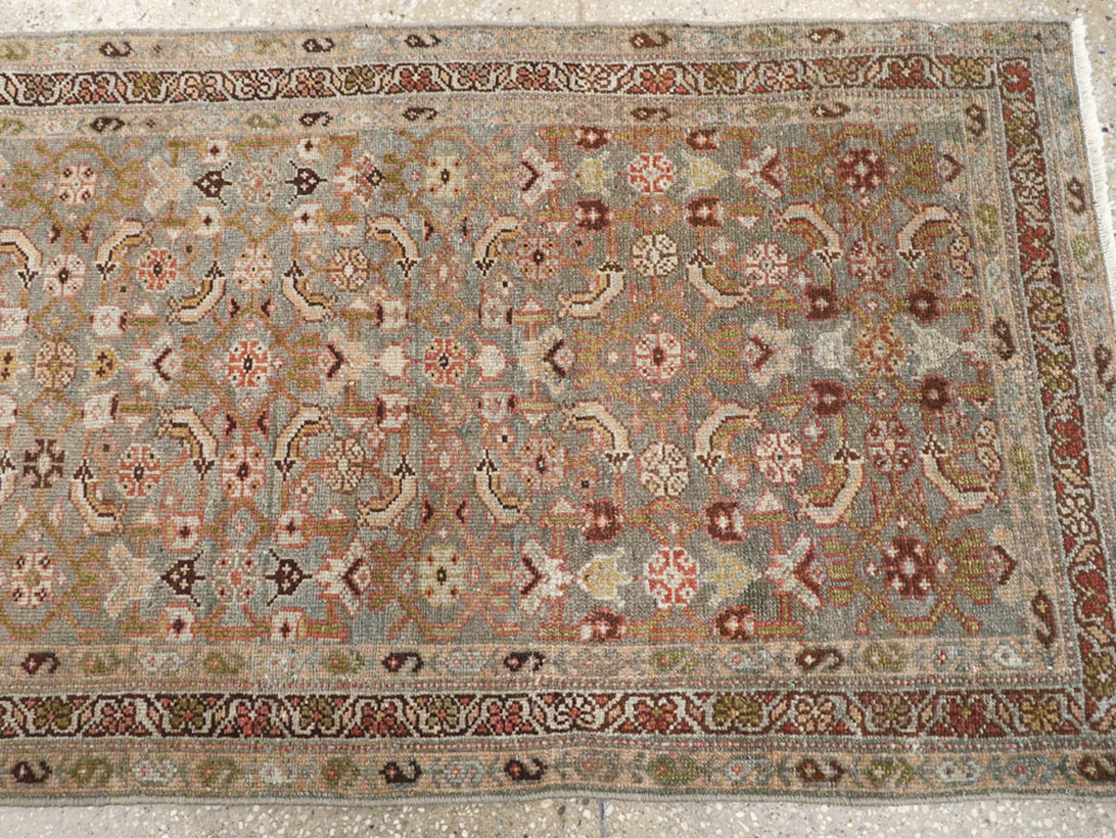Vintage Persian Malayer Runner, No.22341 - Galerie Shabab