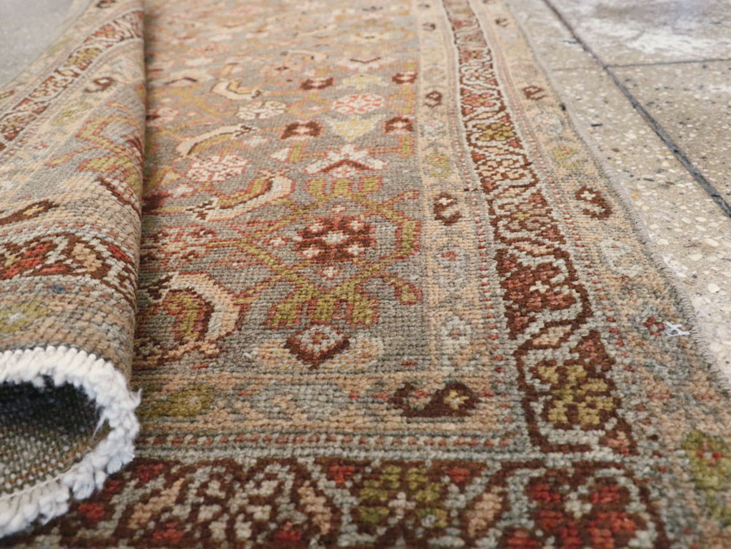 Vintage Persian Malayer Runner, No.22341 - Galerie Shabab