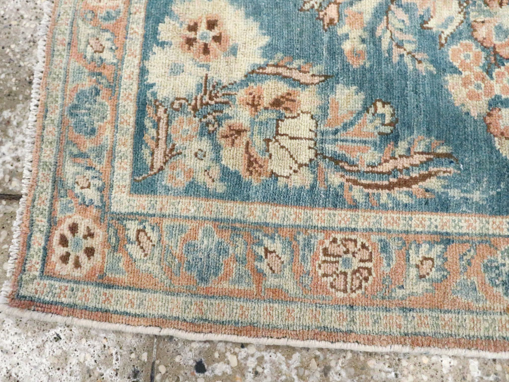 Vintage Persian Malayer Throw Rug, No.22345 - Galerie Shabab
