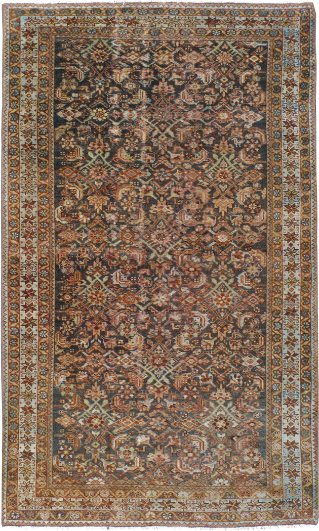 Vintage Persian Malayer Rug, No.22348 - Galerie Shabab