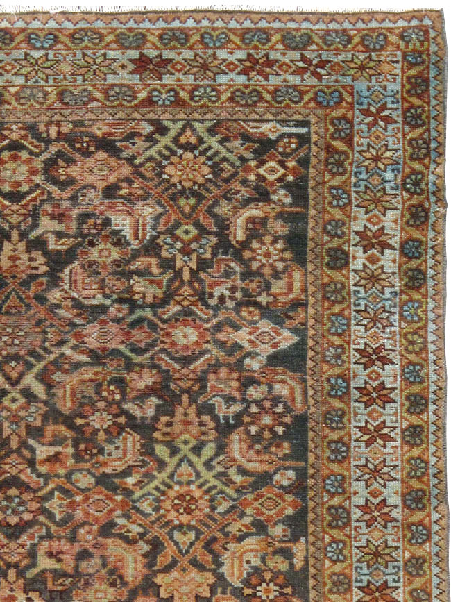 Vintage Persian Malayer Rug, No.22348 - Galerie Shabab