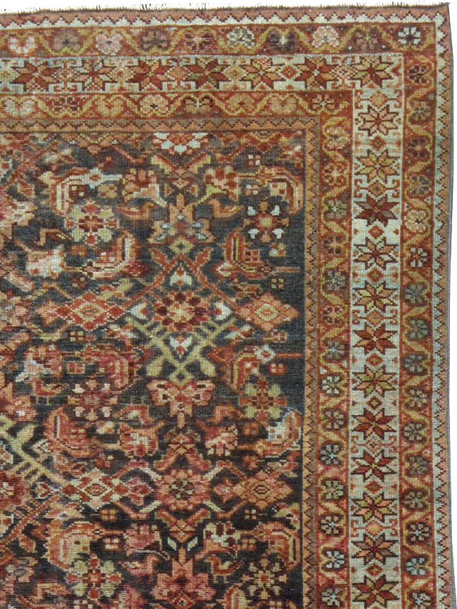 Vintage Persian Malayer Rug, No.22348 - Galerie Shabab
