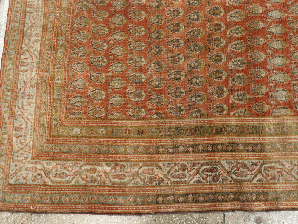 Vintage Persian Malayer Carpet, No.22352 - Galerie Shabab