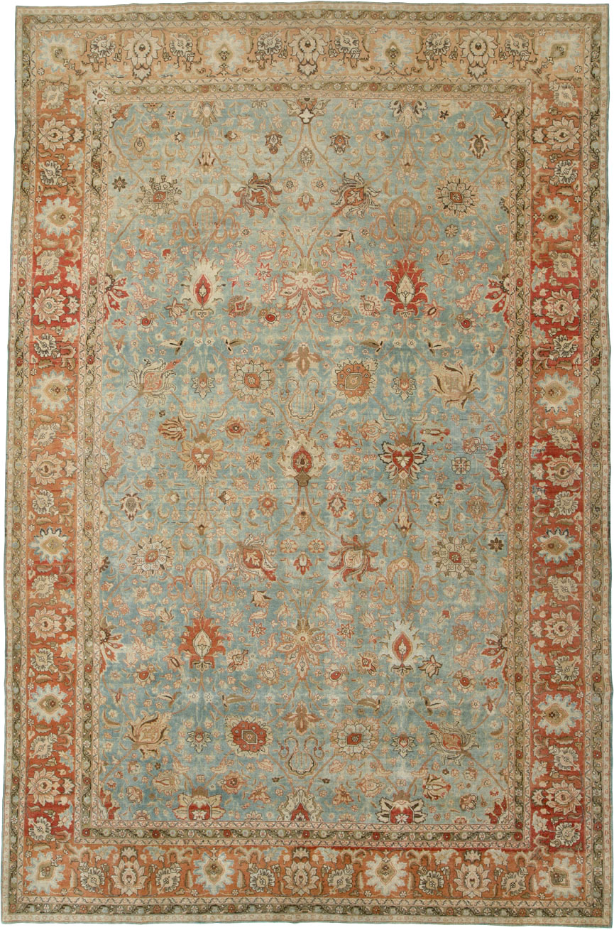 Antique Persian Tabriz Carpet, No.22355 - Galerie Shabab