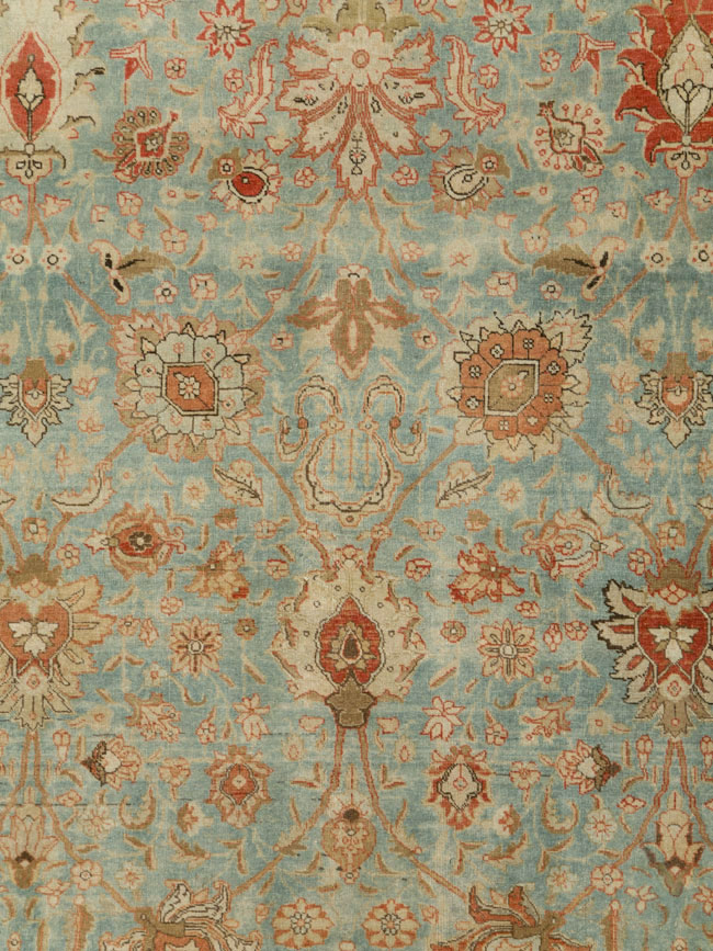 Antique Persian Tabriz Carpet, No.22355 - Galerie Shabab