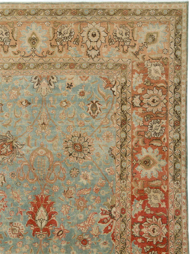 Antique Persian Tabriz Carpet, No.22355 - Galerie Shabab