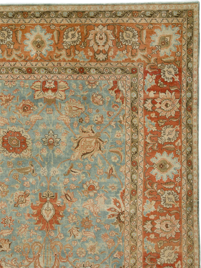 Antique Persian Tabriz Carpet, No.22355 - Galerie Shabab