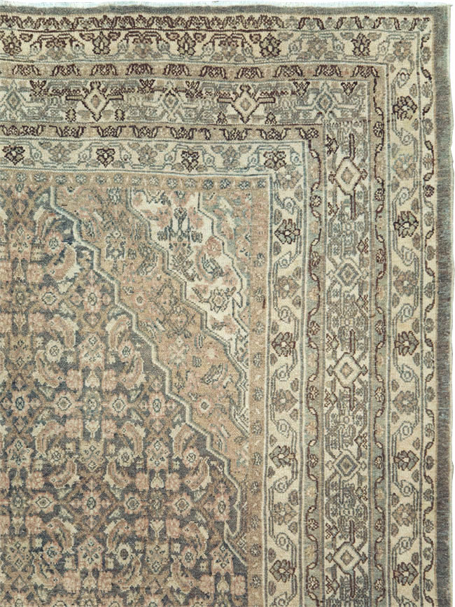 Antique Bibikabad Gallery Carpet, No.22357 - Galerie Shabab