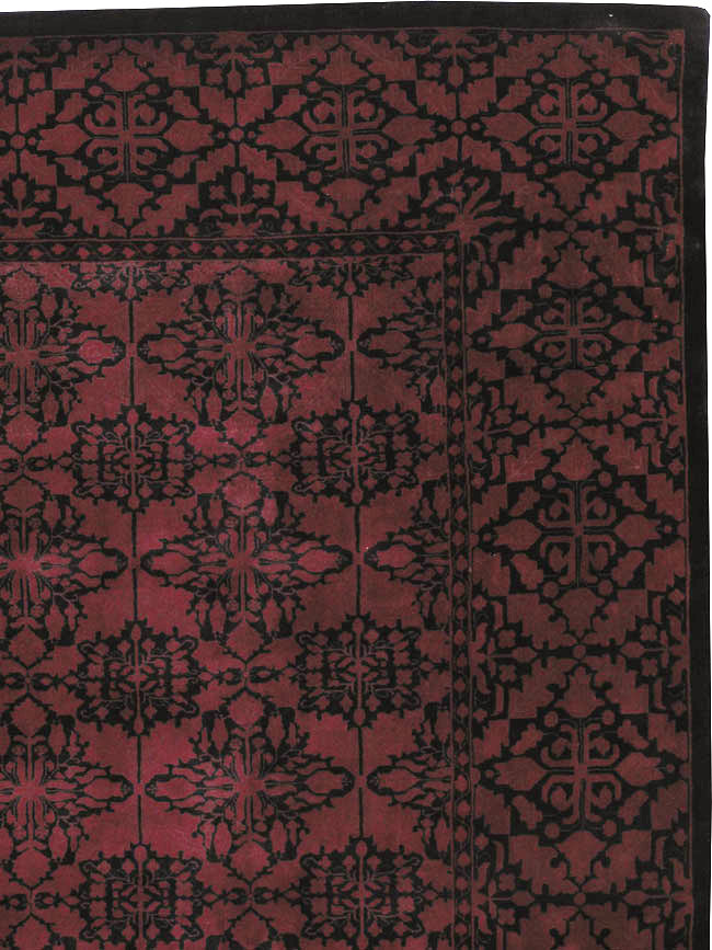 Vintage Indian Lahore Carpet, No.22359 - Galerie Shabab