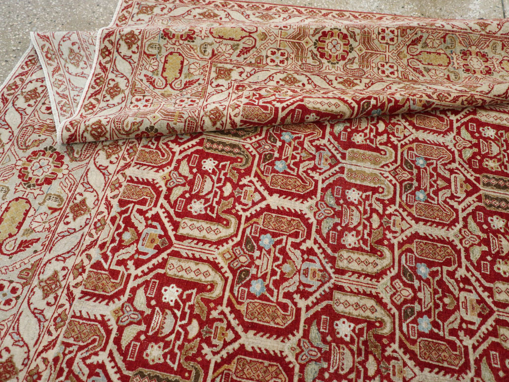 Vintage Persian Quom Carpet, No.22365 - Galerie Shabab