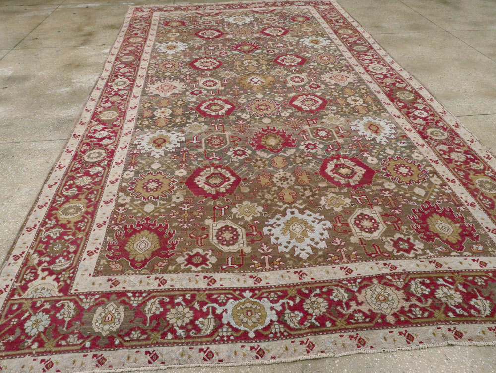 Antique Caucasian Karabagh Gallery Carpet, No.22366 - Galerie Shabab