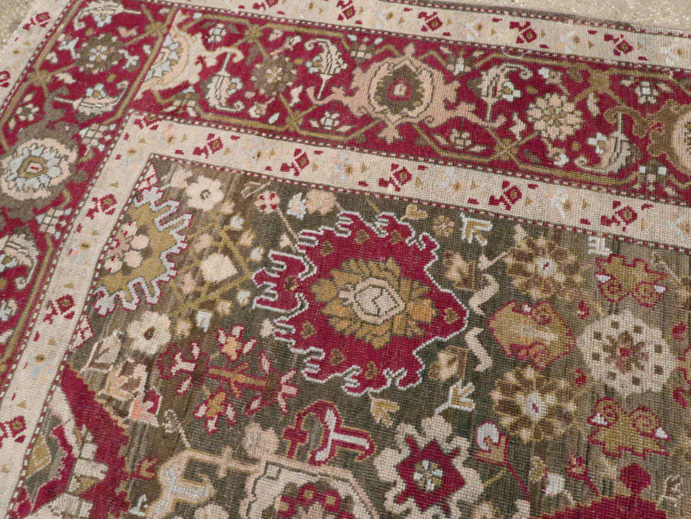 Antique Caucasian Karabagh Gallery Carpet, No.22366 - Galerie Shabab