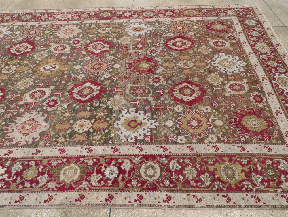 Antique Caucasian Karabagh Gallery Carpet, No.22366 - Galerie Shabab