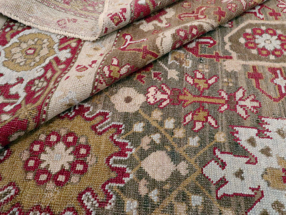 Antique Caucasian Karabagh Gallery Carpet, No.22366 - Galerie Shabab