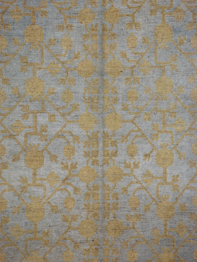 Vintage East Turkestan Khotan Carpet, No.22367 - Galerie Shabab