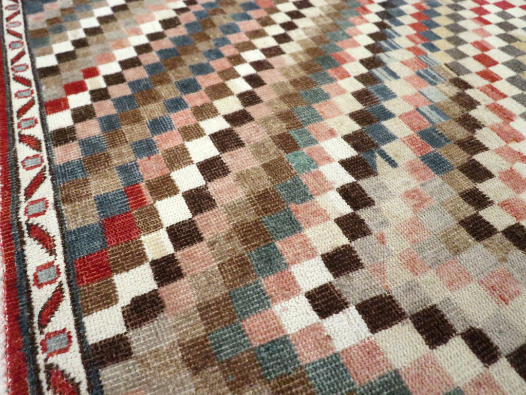 Vintage Turkish Anatolian Square Carpet, No.22374 - Galerie Shabab