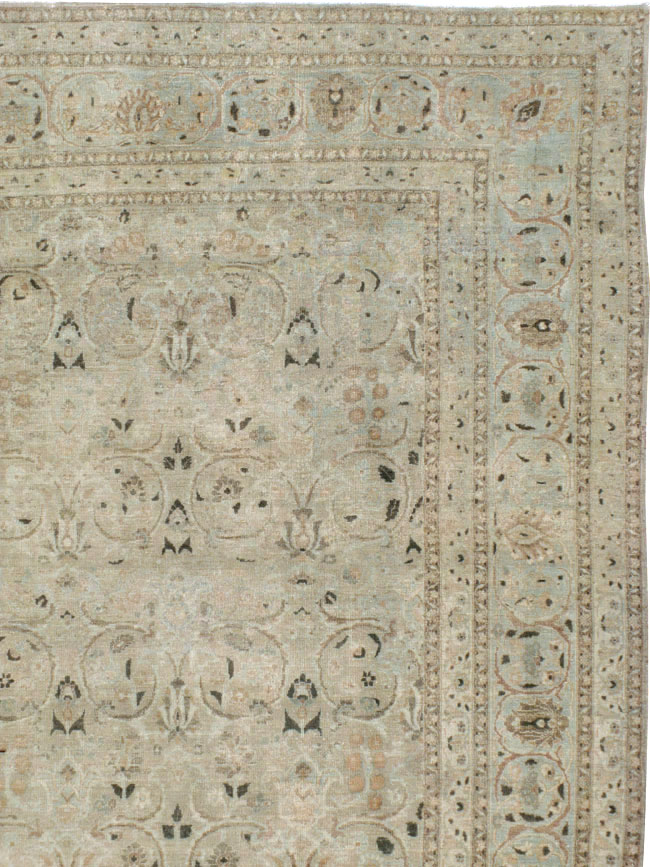 Antique Persian Tabriz Carpet, No.22375 - Galerie Shabab
