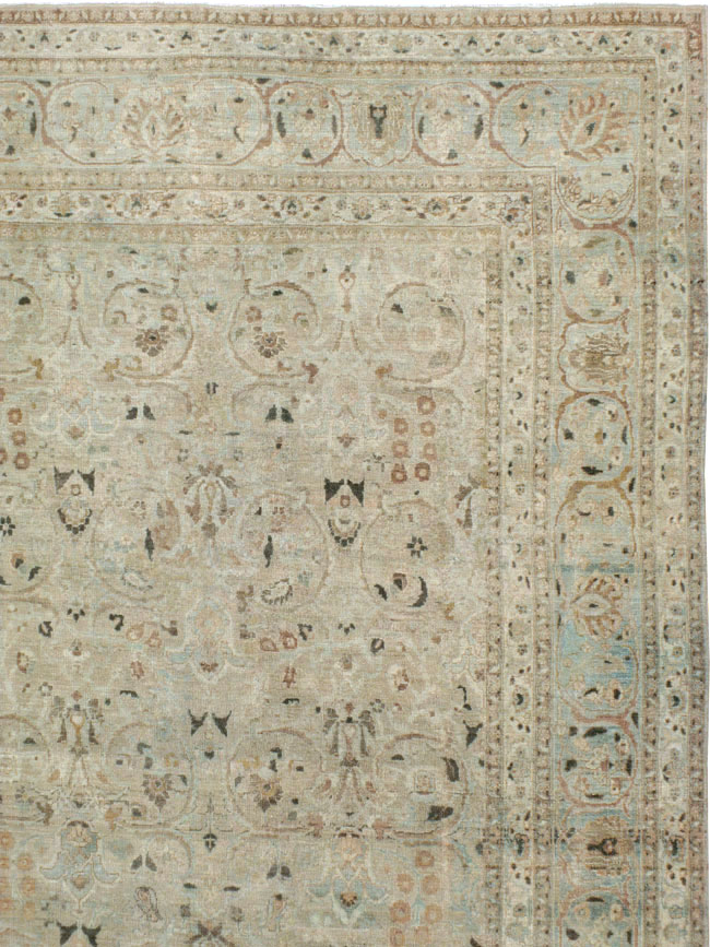 Antique Persian Tabriz Carpet, No.22375 - Galerie Shabab