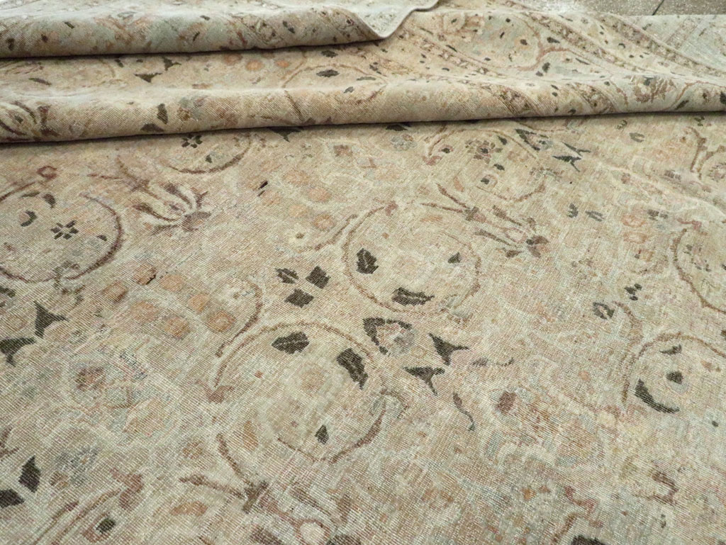 Antique Persian Tabriz Carpet, No.22375 - Galerie Shabab